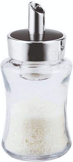 Sugar Bowl 220ml Glass Stainless Steel Dispenser Φ6.8xh15cm Sino Gtsa 45-66181 00000736