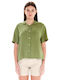 Women's Short Sleeve Shirt Green