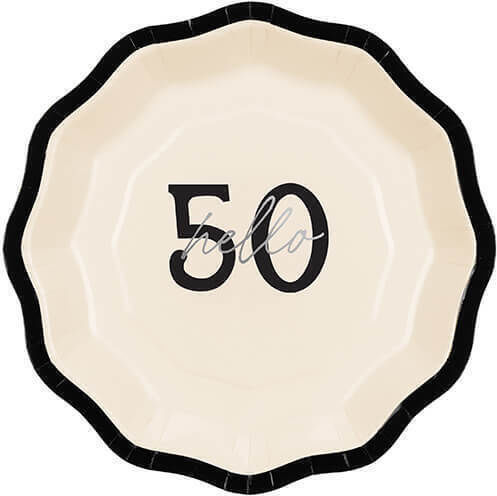 PartyDeco Farfurie Pentru Petreceri 6 Bucăți