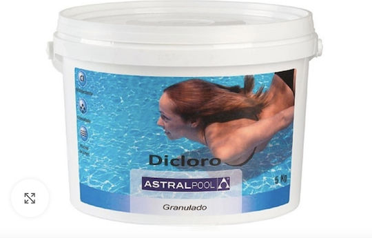 Astral Pool Χλώριο Πισίνας σε Κόκκους Δίχλωρο 5kg