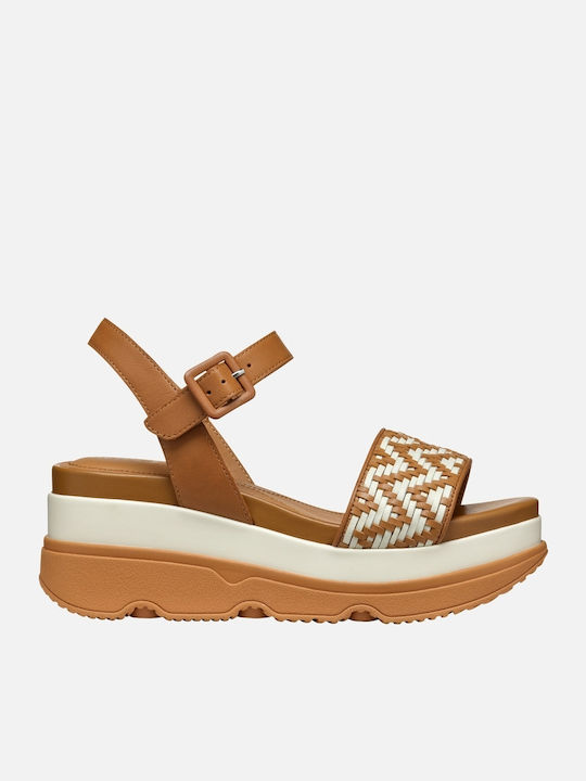 D Gardenia Women's Platform Shoes Brown