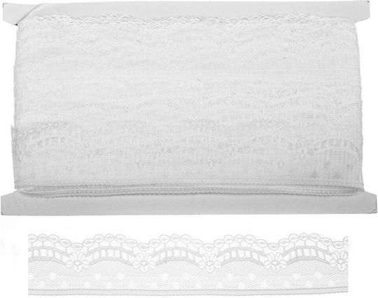 White Lace Ribbon 3cm 40813-115 Nv-7220115