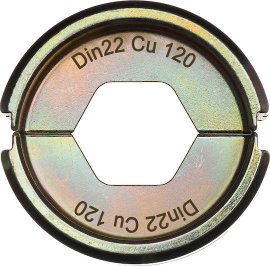 Piese terminale Milwaukee 4932451750 DIN22 Cu 120mm Mw