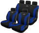 Takeposition Set Huse Auto 9buc Poliester Negru