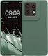 KWmobile Flexible Rubber Cover Back Cover Silicone / Plastic Green (Motorola Edge 50 Pro)