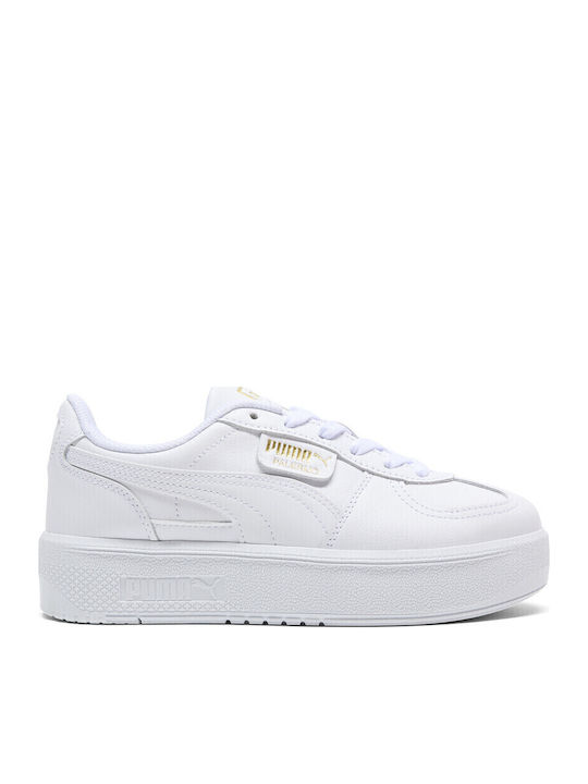 PUMA Palermo Elevata Flatforms Sneakers White