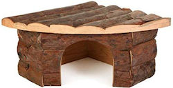 Ξύλινο Σπιτάκι Γωνιακό Croci Τρωκτικά 42x15x30cm