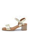 Leather Sandals Gold