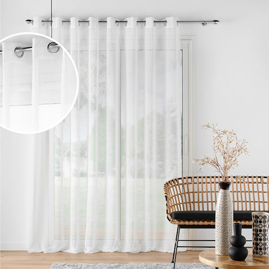 L-c Carlin with Grommets Beige 240x300cm