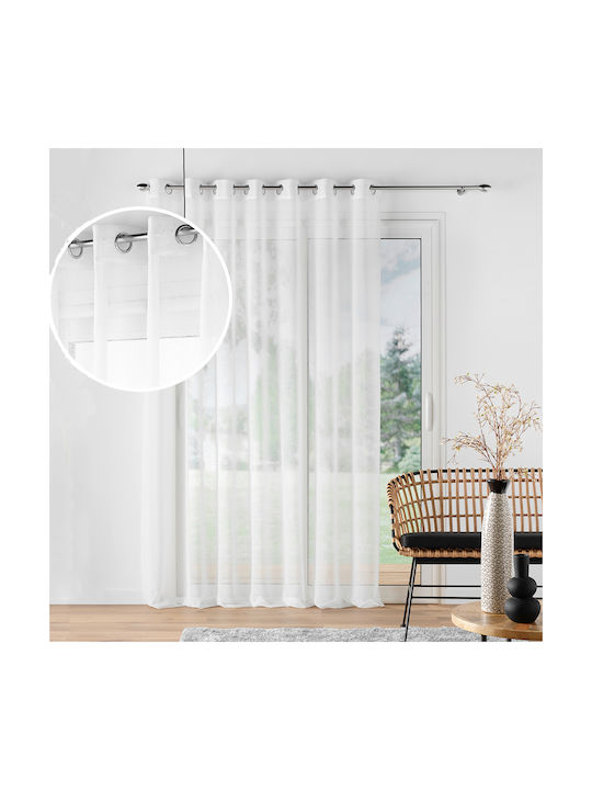 Curtain with Grommet L-c Carlin Beige 240x240cm
