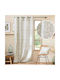 Curtain With Grommets L-c Naya Green 140x240cm