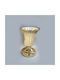 Vază Decorativă Metalic Auriu 14.5x14.5x21cm 1buc