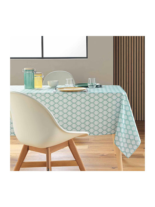 Tablecloth Stain Resistant L-c Davia Sage 145x2...