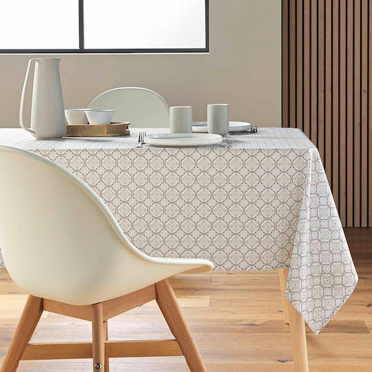 Τραπεζομάντηλο Αλέκιαστο L-c Costaria Natural 145x240εκ.