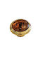La Belle Maison Knob Furniture made of Zamak Brown/Gold D40mm Π9044 1pcs