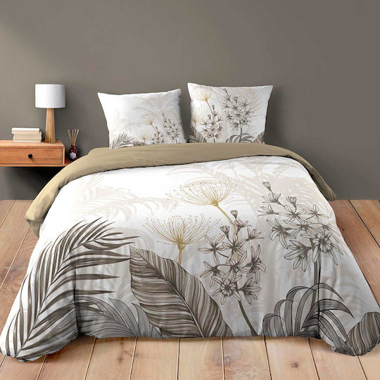 Duvet Cover Set Cotton Queen with 2 Pillowcases 240x220 L-c Bastille Bastille