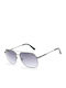 Guess Унисекс Слънчеви Очила с Сив Метален Рамка и Сив Преливащ Лещи GF5079-08B