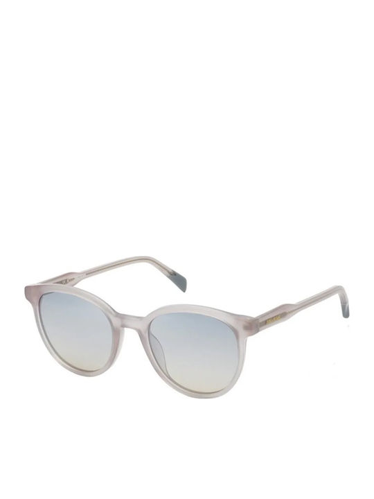 Zadig & Voltaire Women's Sunglasses with Gray Plastic Frame and Gray Gradient Lens
