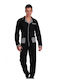 Lydia Creations Men's Winter Pajamas Set Black