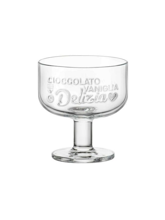 Bormioli Rocco Eisschüssel Rund Glas Transparent mit Durchmesser 9cm