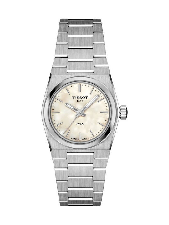 Tissot Ceas de Damă cu Argintiu Brățară Metalică