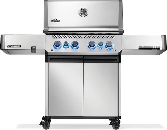 Napoleon Prestige V 500 RSIB Gasgrill Rost 71cmx46cmcm mit 5 cm 23.50kW und Infrarotbrenner