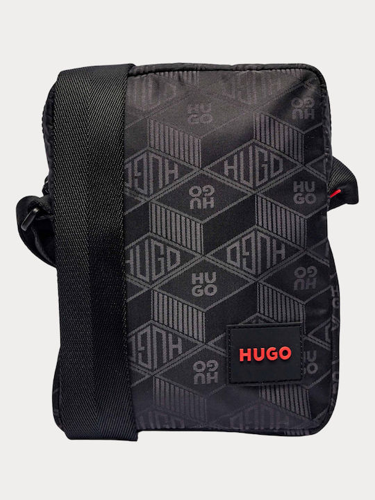 Ethon Herrentasche Schulter / Crossbody Schwarz