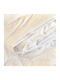White Fabric Duvet Queen Wool 220x240cm White