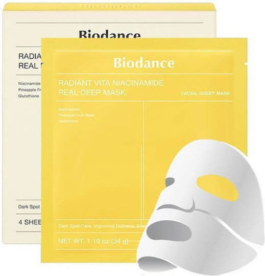 Biodance Radiant Vita Niacinamide Real Deep Jelly Maske 34gr