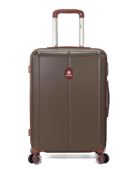 Benzi Großer Reisekoffer Hartschalen Coffee mit 4 Räder Höhe 75cm BZ5776