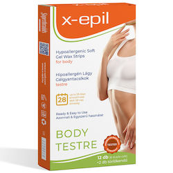 x-epil Hair Removal Strips 12 Pieces