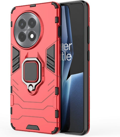 Mad Mask Thin Umschlag Rückseite Silikon Rot (OnePlus 13R)
