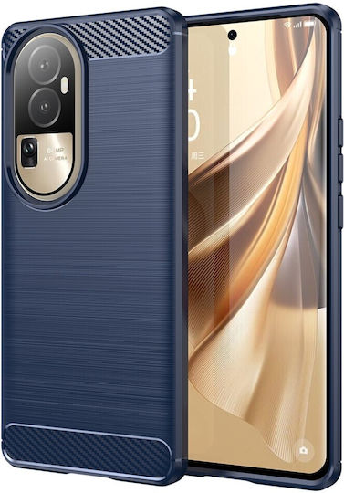 Mad Mask Brushed Back Cover Silicone Blue (Oppo Reno10)