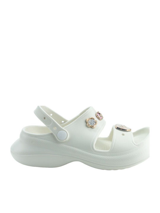 Adam's Shoes Children's Beach Shoes Ecru