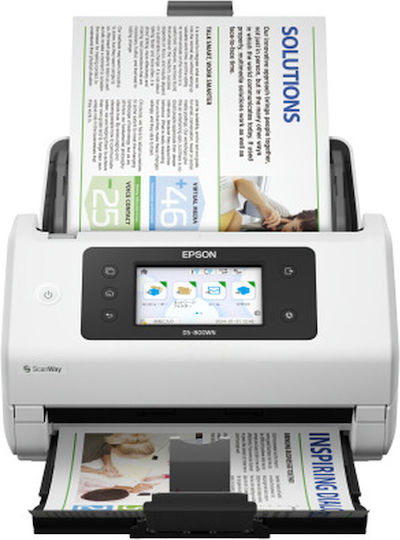 Epson WorkForce DS-800WN Sheetfed Scanner A4 with Wi-Fi
