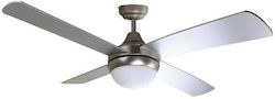 Eurolamp 130cm mit Silber Leuchte