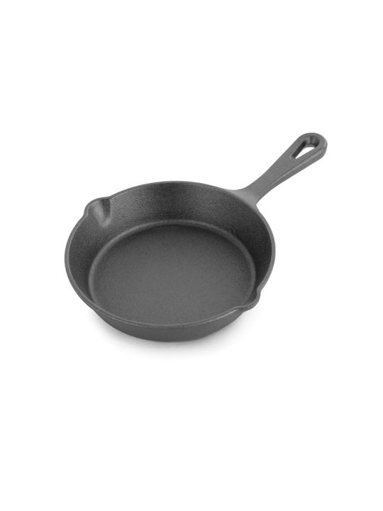 Τηγάνι Μαντεμένιο Μαύρο Φ30,5cm Induction Gtsa 38-670 00043999