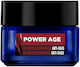 L'Oreal Paris Men Expert Power Age Cremă de Față pentru Bărbați de Noapte pentru Hidratare și Anti-îmbătrânire cu Acid Hialuronic 50ml