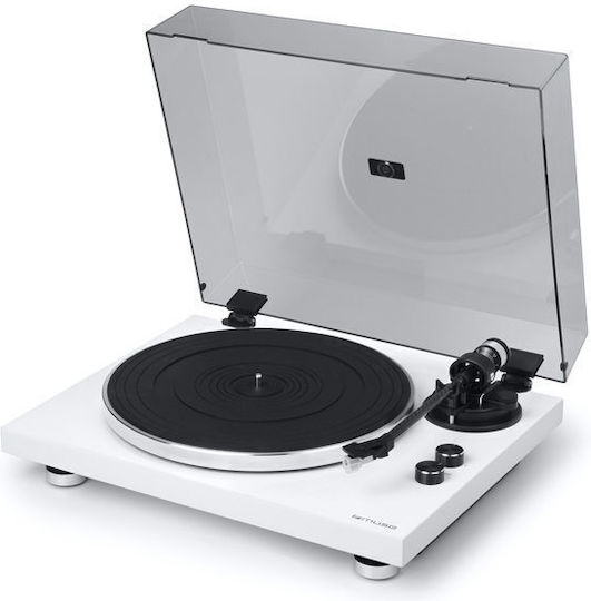 Muse MT-109 BTO Πικάπ με Belt Drive και Προενίσχυση Λευκό