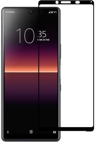 Folie de sticlă călită cu imprimare mătase din aluminiu înalt pentru ecran complet Sony Xperia 10 II