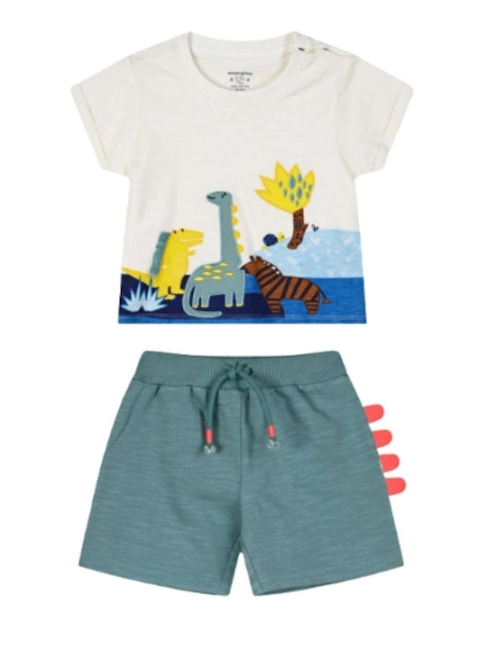 Set pentru copii cu șorturi Vară 2buc Desert Green