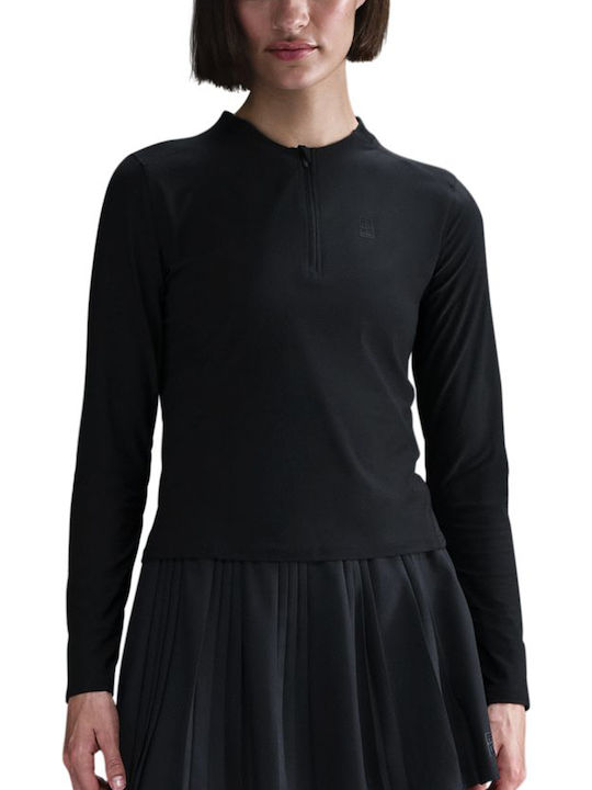 Nike Nikecourt Advantage FZ6737-010 Γυναικεία Μπλούζα Μαύρη