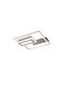 Trio Lighting Deckenleuchte Silber mit Integrierter LED