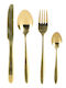 Excellent Houseware Besteckset Edelstahl Gold 24Stück