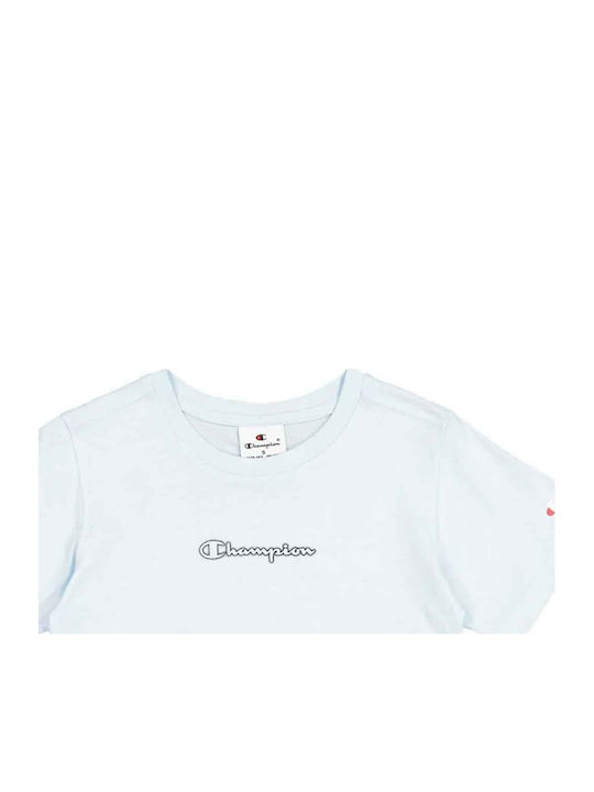 Champion Kinder-T-Shirt Blau