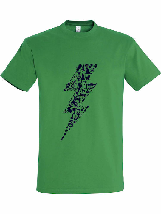 kirikoko Kids' T-shirt Green Harry Potter Bolt,...