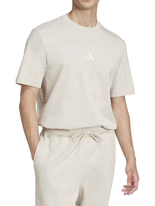 adidas Essentials Αθλητικό T-shirt Εκρού