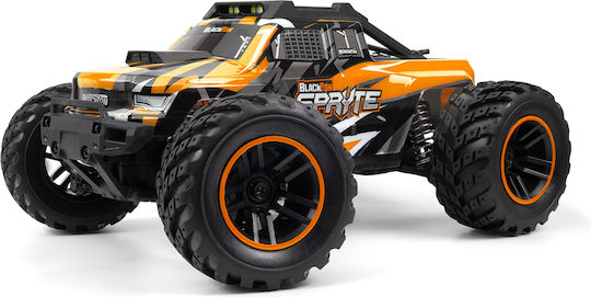 BlackZon Радиоуправляемо Автомобил Чудовищен камион 4WD Оранжев