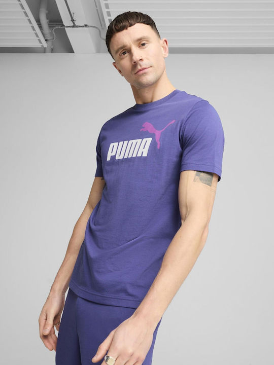 PUMA Αθλητικό T-shirt Μπλε