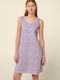 Vamp Sommer Damen Nachthemd Salmon